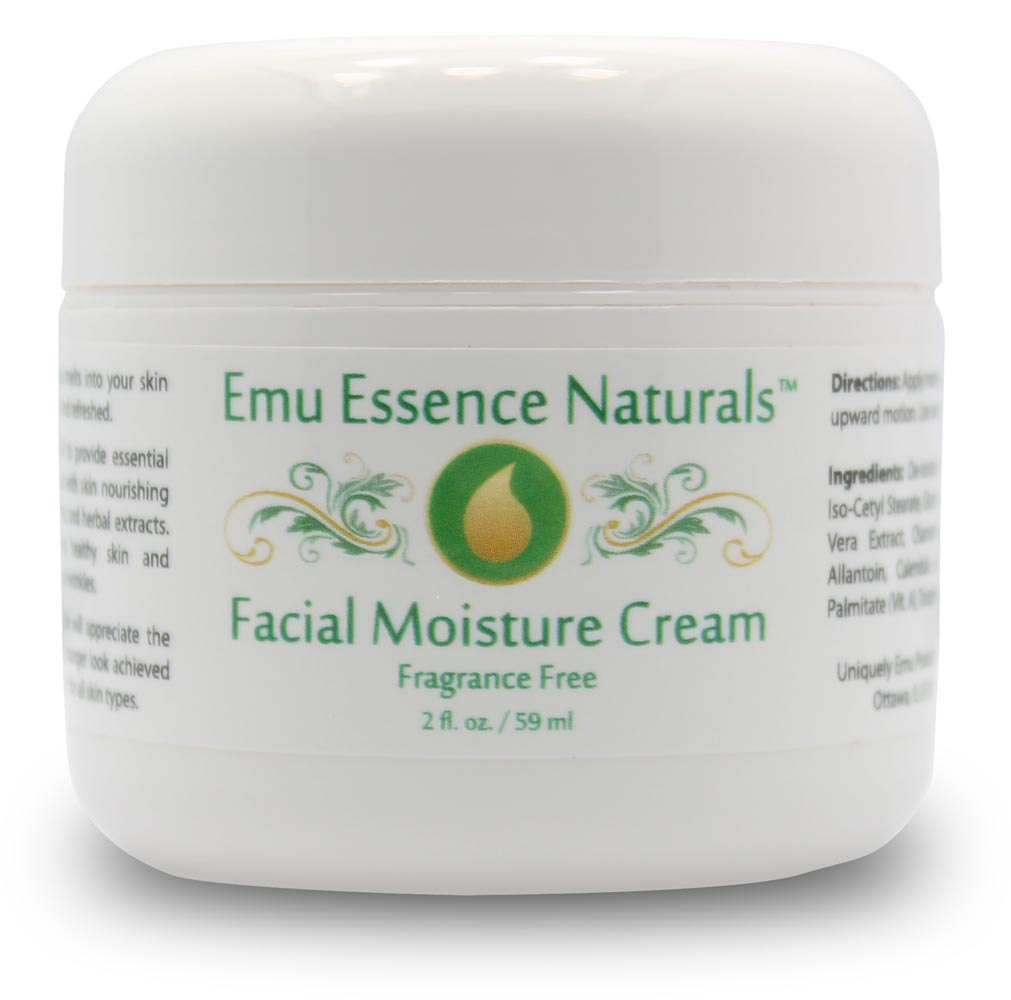 Emu Essence Naturals Facial Moisture Cream - Fragrance Free
