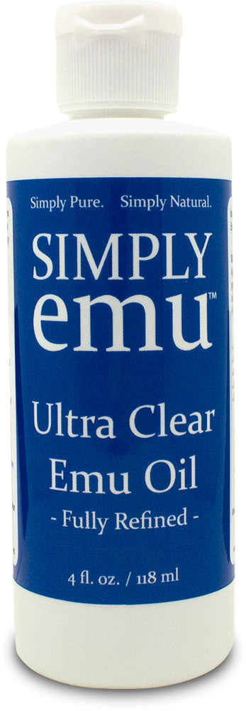 Simply Emu Ultra Clear Emu Oil 4 oz