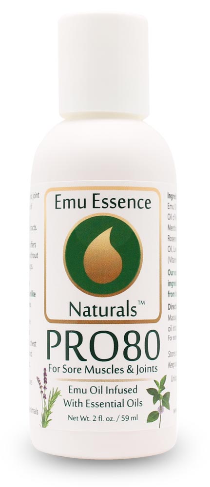 Emu Essence Naturals PRO80 Muscle Rub 2 oz