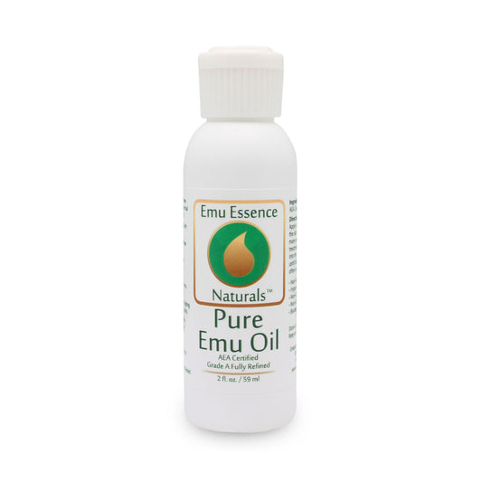 Emu Essence Naturals Pure Emu Oil 2 oz bottle front view