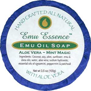 Emu Oil Soap Aloe Vera Mint Magic