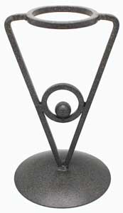 Wrought Iron Egg Stand Triangle Design